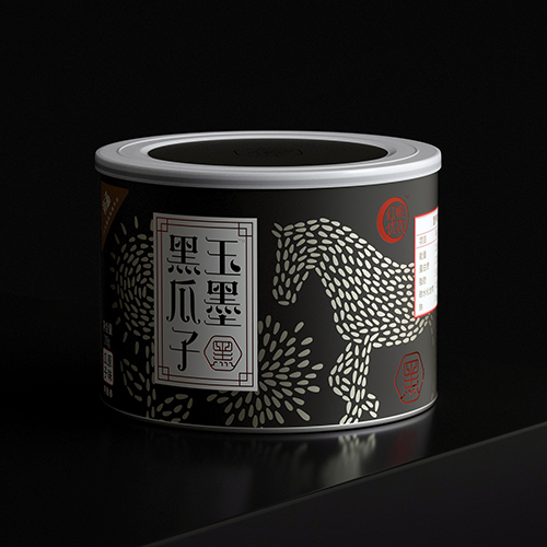 玉墨黑瓜子包裝設(shè)計