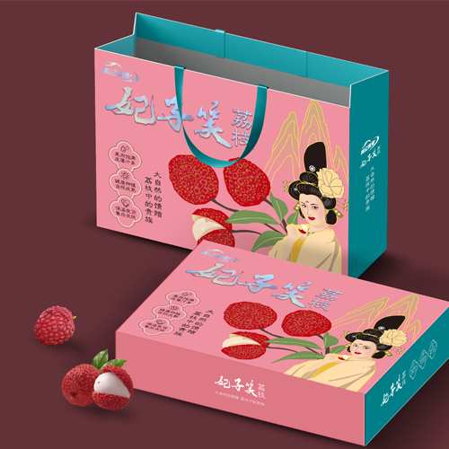 周記果業(yè)荔枝包裝設(shè)計